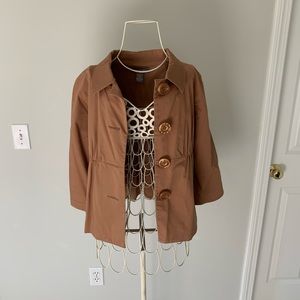 3/4 sleeve light-weight jacket